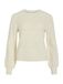 VILA - VIMILOS L/S O-NECK POINTELLE TOP - NOOS - Dames - Gebreide truien
