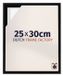 Dutch Frame Factory Baklijst 25x30 cm Zwart Mat MDF