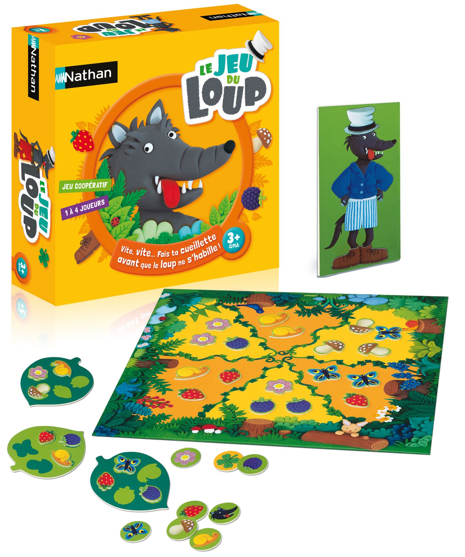 Nathan Le jeu du loup - Bordspel - Meerkleurig
