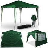 deuba Budget Easy up Partytent - incl. 2 zijwanden - Groen