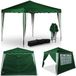 deuba Budget Easy up Partytent - incl. 2 zijwanden - Groen