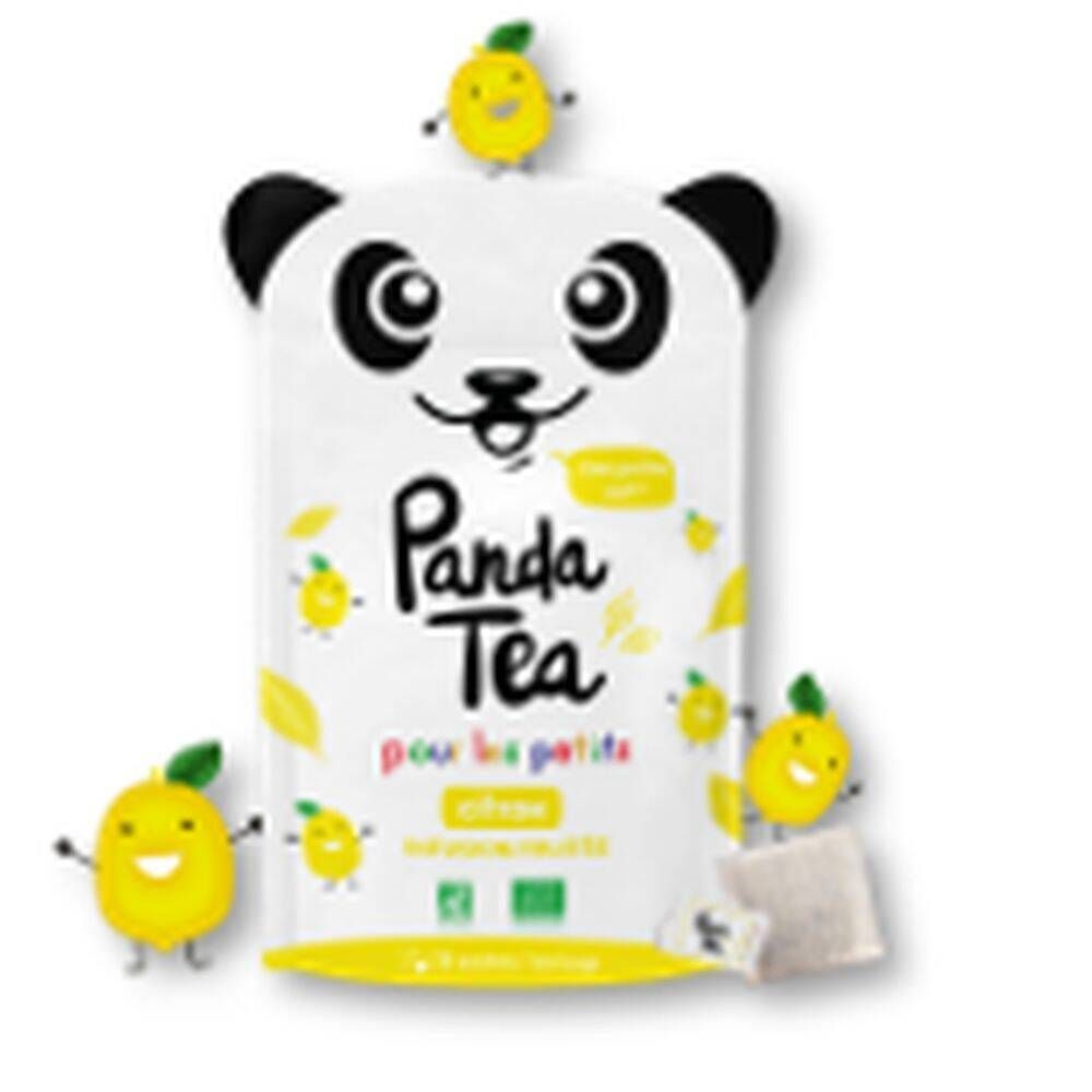 GSA Pharma Panda Tea Kids Citroen 28 zakjes