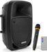 Pyle Bluetooth Luidsprekersysteem - Subwoofer Systeem - Draagbare Speaker - 800 W - LED Batterij-Indicatorlampjes met Ingebouwde Oplaadbare Batterij - MP3, USB, SD-Kaartlezer - Draadloze Microfoon