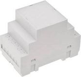 Tru Components TC-7910772 DIN-rail-behuizing 53 x 90 x 65 ABS-V0 Grijs 1 stuk(s)