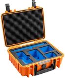 B&W Outdoor Transportkoffer voor Insta360 X4, type 1000, oranje