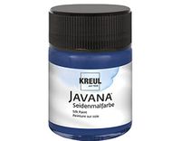 KREUL 8196 - Javana zijdeverf in potje van 50 ml, middernachtblauw
