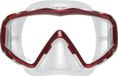 Scubapro Crystal VU Duikbril - Transparant / Rood