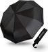 Volcan Parapluie tempête Pliant - Ø 110 cm - Noir