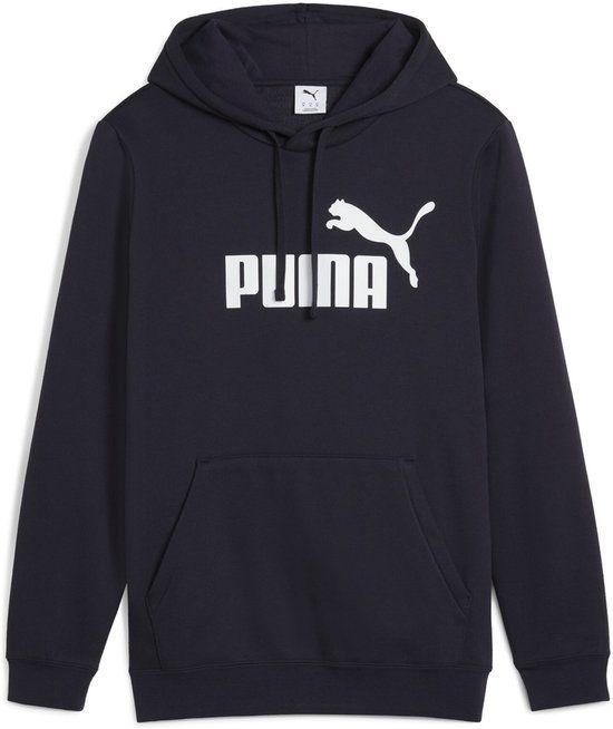 Puma ESS No.1 Logo-hoodie FL Heren Katoen Polyester New Navy