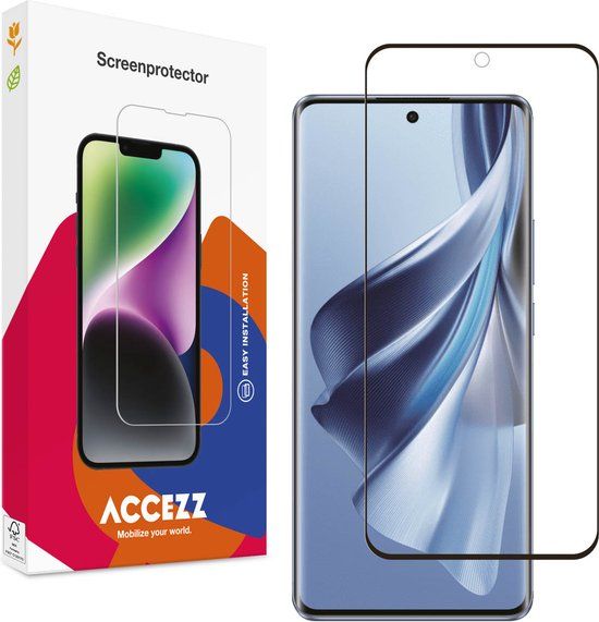 Accezz Screenprotector voor Oppo Reno 10 Pro / Reno 10 - Gehard Glas