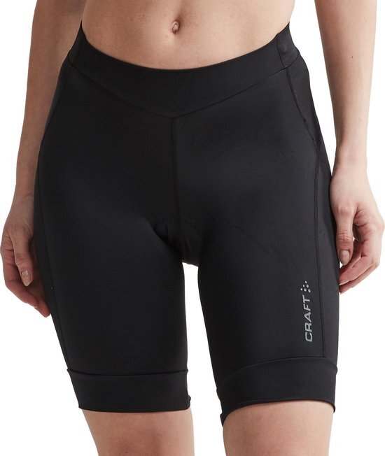 Craft Fietsbroek Rise Shorts - Fietsbroek - Dames - Black - M