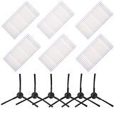 iAmoy Filter Kit Compatibel Medion MD18500 MD18600 MD18501 Robot Stofzuiger - 6 * Filters + 6 * Zijborstels