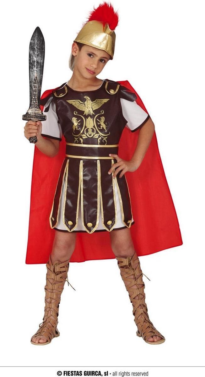 Fiestas Guirca Verkleedpak Gladiator Jongens Maat 146/152 - Rood