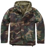 Brandit Windbreaker Zip Windbreaker woodland L