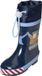 Playshoes Regenlaarzen voor jongens - Bouwwerkplaats - Blauw - Maat 24-25 EU