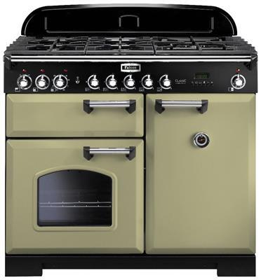 Falcon Classic Deluxe 100 Dual Fuel Olive Green Brass