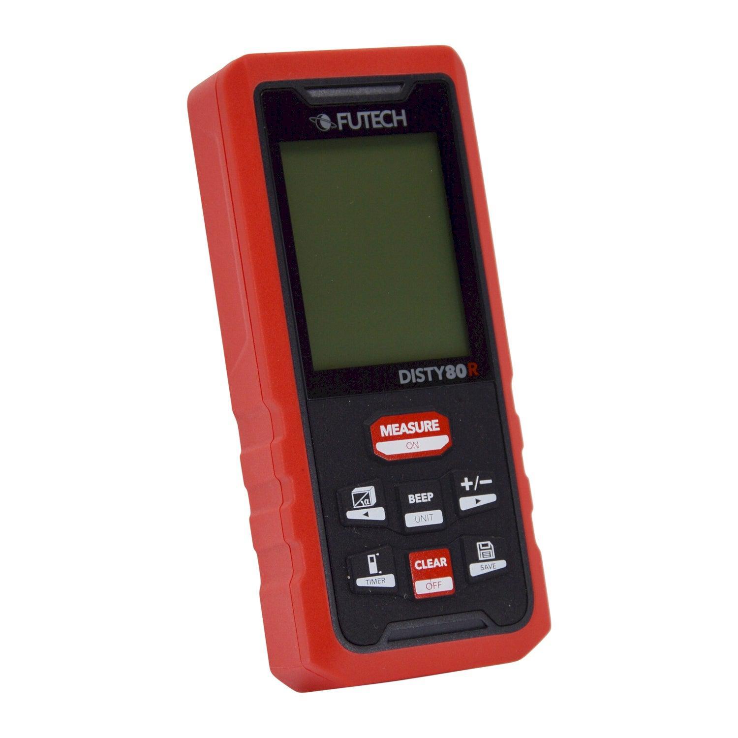 Futech Laserafstandsmeter Disty 80 Rood - 202.80R