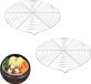Grille de refroidissement - Jeu de 2 - Grille de refroidissement pour gâteau - Grille de refroidissement en acier inoxydable