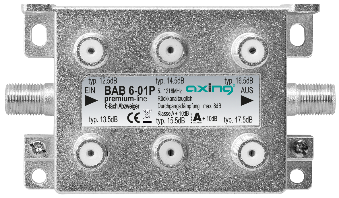 AXING BAB 6-01P - Antenneversterker - Grijs