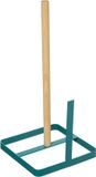 5Five Keukenrolhouder - Metaal/Hout - 15 x 30 cm - Groen