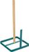 5Five Keukenrolhouder - Metaal/Hout - 15 x 30 cm - Groen