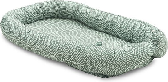 Jollein Snake Babynestje Ash Green groen, Green