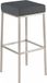 And Outdoor Match Tabouret Litzy - Sans dossier - Set de 1 - Ergonomique - Gris