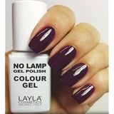 Layla Cosmetics Milano No Lamp Polish Colour Gel Purple Dance 10ml