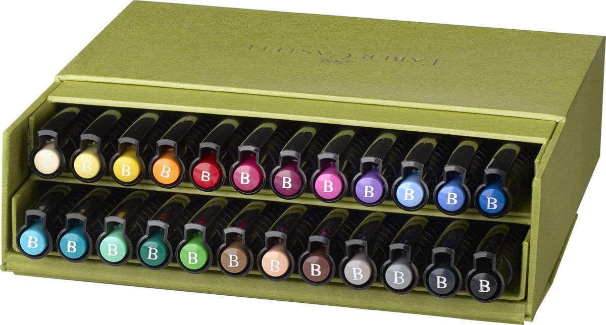 Faber-Castell Pitt Artist Pen - brush - studiobox 24-delig - FC-167191