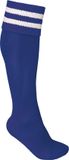 PROACT® Chaussettes de sport avec rayures contrastées PA015 - Dark Royal Blue / White - 39/42 EU