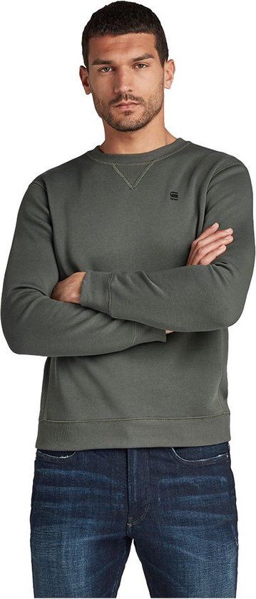 G-Star Raw C235 - Pacior Sweat R Sweater - Groen - Maat XXL