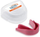 Gameguard Gebitsbeschermer – Roze Sterrenstof – Bitje Vechtsport - Hockey – Rugby - Volwassen