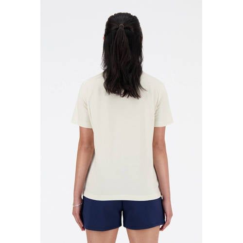 New Balance T-shirt ecru