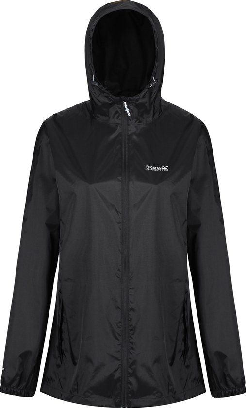 Regatta Pack-It II Regenjas Dames - Zwart - Maat 36