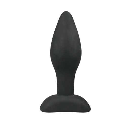 Easytoys Anal Collection Kleine zwarte siliconen buttplug