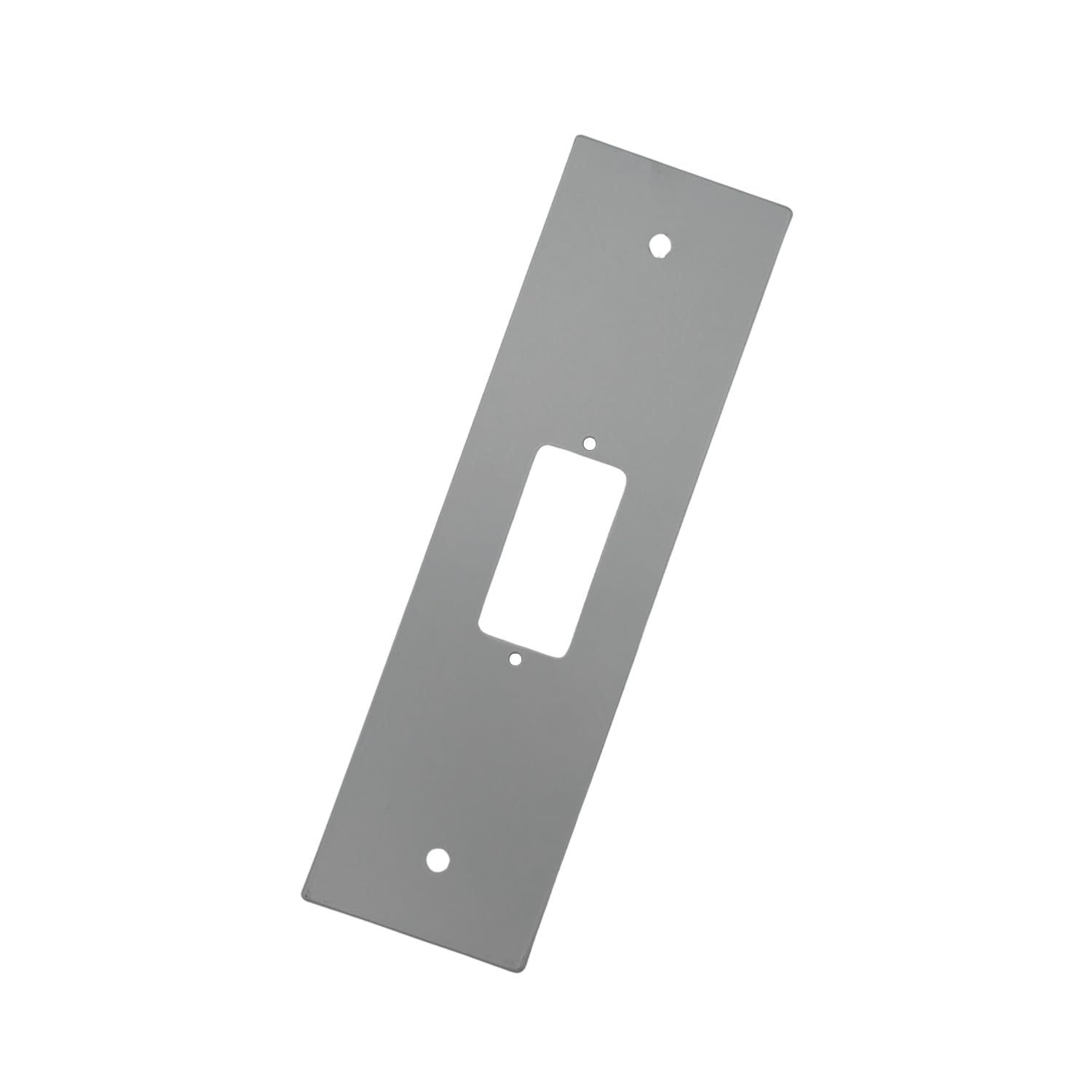 NONE Sluiterplaat 165 mm center-to-center, met een gat voor de rolluikknop (brons)