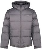 Columbia Heren Pike Lake 2 jas met capuchon, puffer jas, City Grey, XL