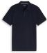 Tom Tailor - Piqué-poloshirt met geborduurd logo - Maat L - sky captain blue