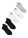 Karl Lagerfeld K/Kameo Logo Sneaker Sock 5 Pack Herensokken, Meerkleurig