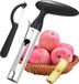 Outil de cuisine pratique sans marque pour retirer les pépins de pomme avec poignée - Lame en acier inoxydable - Dénoyauteur de pommes Coupe-pommes