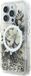 Guess GUHMP16LLFMWTE iPhone 16 Pro 6,3" beige/beige hardcase Liquid Glitter Flower MagSafe