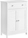 SoBuy meuble de salle de bain, meuble de salle de bain, colonne, meuble de salle de bain - MDF - Blanc