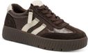 Tamaris Comfort Essentials Dames Sneakers - MOCCA CROCO