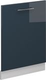 Vicco Fame-Line Vaatwasserfrontpaneel – 60 cm zonder werkblad Donkerblauw hoogglans
