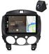 Awesafe Mazda 2 (2007-2013) Autoradio met Carplay, camera, Android, GPS-navigatie, Wi-Fi, DAB+, stuurwielbediening, RDS, DSP, USB, Bluetooth, 2+64GB