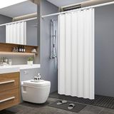 Intirilife Douchegordijn Wit - 180 x 200 cm Polyester