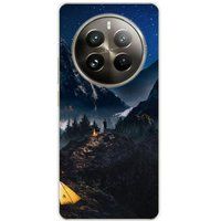 Realme Bedrukt siliconen hoesje compatibel met Realme 12 Pro 5G, Realme 12 Pro Plus 5G Seul en montagne