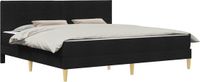 vidaXL Bedframe 180 x 200 cm Zwart