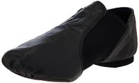 Capezio Dames EJ2 E-Series Jazz Slip-On, Zwart/Zwart