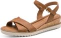 Tamaris - Dames - Sandalen met hak - Bruin - Maat 40